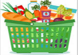Difference between portable shopping basket and trolley shopping basket