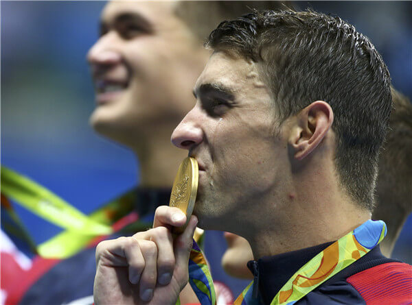 Phelps takes his 19th Olympic gold Yirunda1