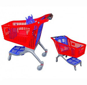 YRD-S130L plastic shopping cart