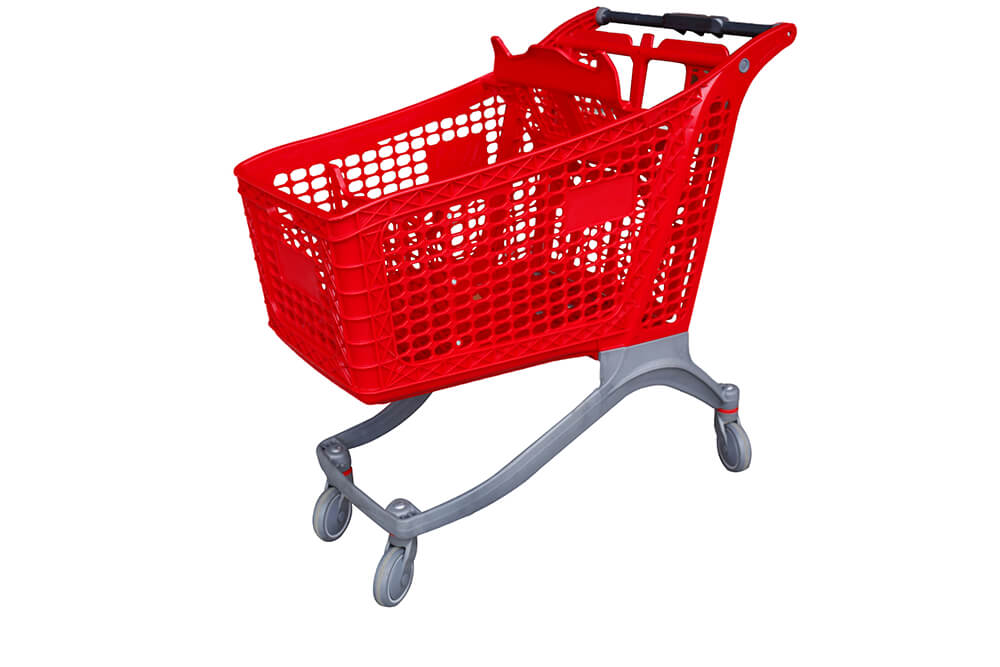 YRD-S220L plastic shopping Cart