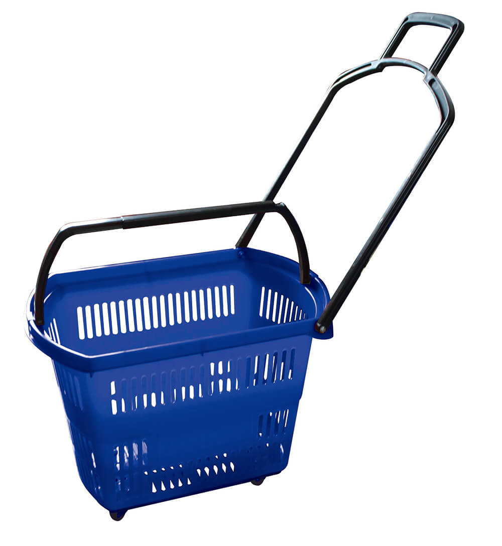 Collapsible Plastic Shopping Basket