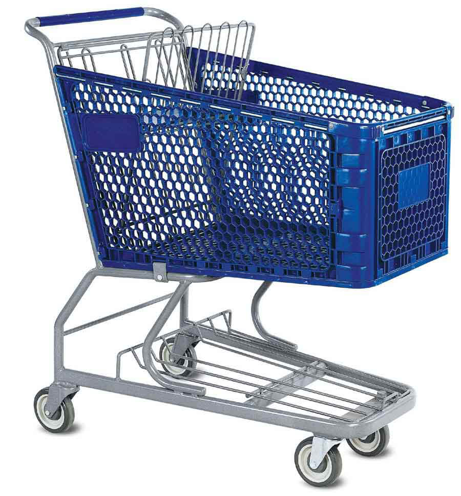 Plastic Shopping Cart (YRD-S100)