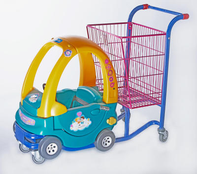 kid shopping cart