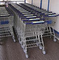 Shopping trolley customized for different designs